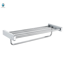 Bathroom Accessory 201 Stainless Steel Towel Rack Hanging Shelf